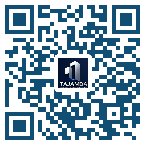 Código QR de la tarjeta digital de TAJAMDA Construction