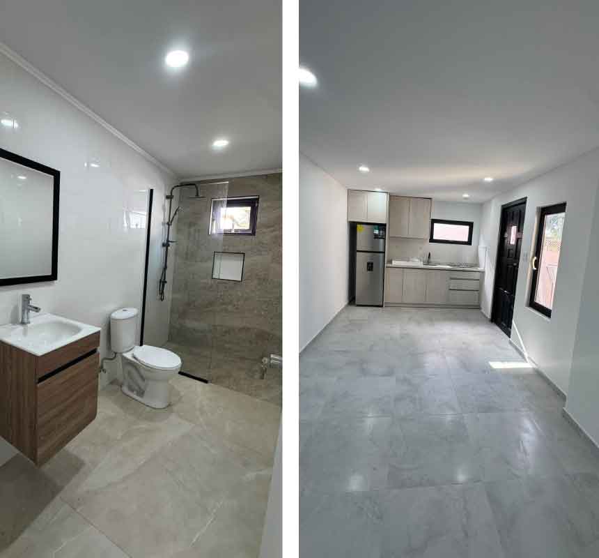 Remodelación, carpintería y acabados de TAJAMDA Construction